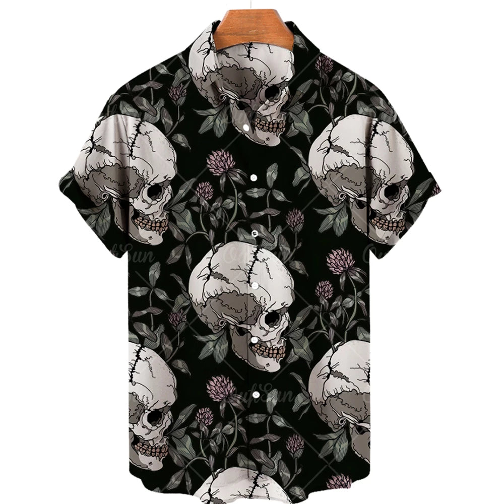 Skeleton Hawaiian Shirt