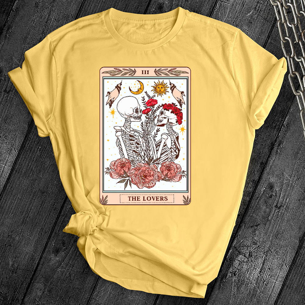 The Lovers Tarot Card Shirt Tee