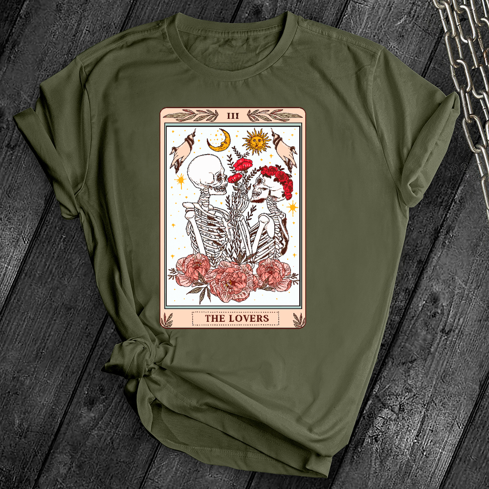 The Lovers Tarot Card Shirt Tee