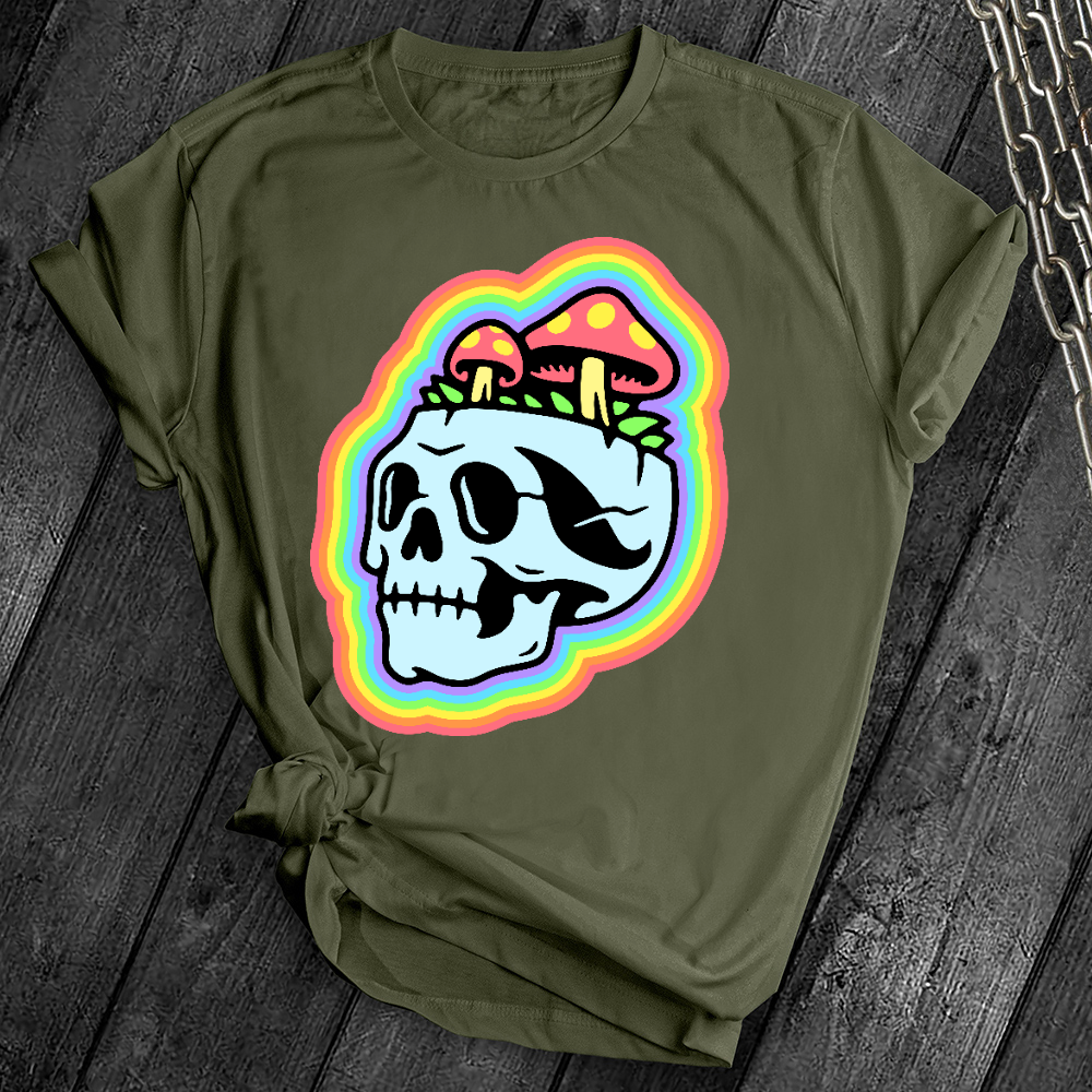 Rainbow Skullhead Tee