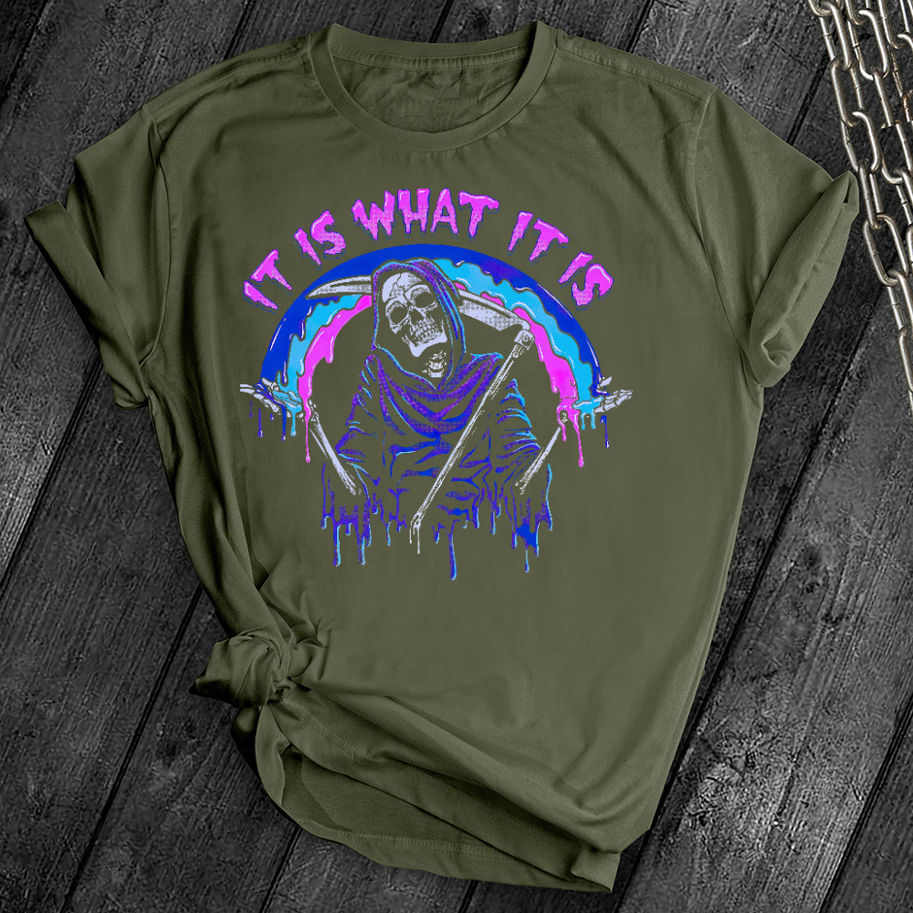 It Is What It Is Skeleton Tee